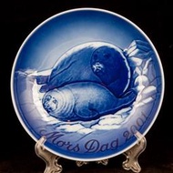 丹麥Royal Copenhagen 皇家哥本哈根B&G 2001年度盤