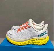 HOKA ONE ONE Clifton 8 減震 跑步鞋 灰黃