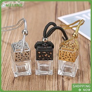 MELENE Perfume Bottle, Pendant Style Refillable Empty Bottle, Lightweight Glass 8ML Fragrant Bottle 
