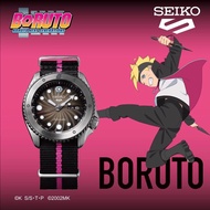 SEIKO 5 Sports Naruto &amp; Boruto BORUTO UZUMAKI Limited Edition Men Watch SRPF65K1