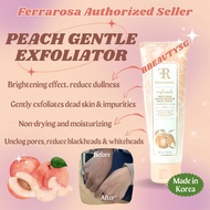 [SG INSTOCKS🇸🇬] FERRAROSSA PEACH GENTLE EXFOLIATOR peeling gel fruit enzymes exfoliator oil control brightening