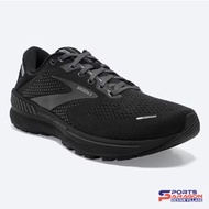 BROOKS RUNNING ADRENALINE GTS 22 MEN ALL BLACK EXTRA WIDE 4E CUTTING