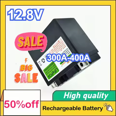 7Ah 9Ah 12.8V for ATV UTV LiFePO4 Scooter Starter 300A-400A Built in BMS Lithium Battery Voltage Pro