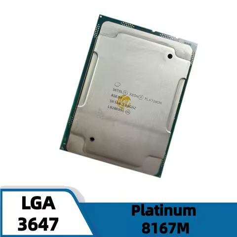 Xeon 8167M SR3A0 CPU 26-Cores 52 -Threads 2.0GHz 35.75MB 165W LGA3647 for C621 Platinum 8167M