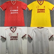 1985-1986 Liverpool home and away retro high-quality football jersey
