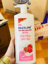sữa tắm Hazeline yến mạch dâu tằm 1kg