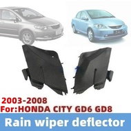 Engine Hood Hinge trim Cover Cap For HONDA CITY GD6 GD8 2003 2004 2005 2006 2007 2008  OE:74222-SEL-