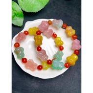Yanyuan Agate Cabbage Single Circle Bracelet New Arrival Arrival Meaning Baicai Specifications 12 * 