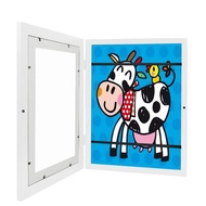 1pc/2pcs Kids Art Frames Wooden Changeable Picture Display for A4 Art-Work Children Projects Home Of