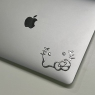 Kitty kitty Silver Electric Car Sticker Rearview Mirror Sticker Hello kitty Notebook Sticker Hello k