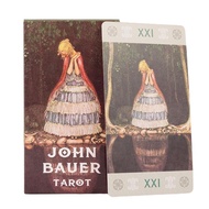 John Bauer Tarot Cards for Divination 2023 Fortune Telling Games Tarot Deck Prediction Full English Version Board Games Oracle well made