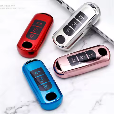 Fashion TPU Car Remote Key Case Cover Shell for Mazda 2 3 5 6 BL BM GJ Atenza Axela Demio CX-3 CX3 C