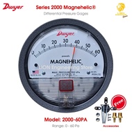 Dwyer 2000-60PA Series 2000 Magnehelic® Differential Pressure Gages หน่วยวัดพาสคัล Pascals (Pa)