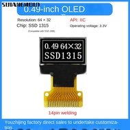 SIJIANGMOLD OLED Screen Board, 0.49 inch 14PIN OLED Screen Display, usable 3.3V. 64*32 I2C Interface