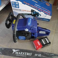 CHAINSAW MAESTRO 6500 Mesin Gergaji Kayu Chainsaw 22 Inch Maestro