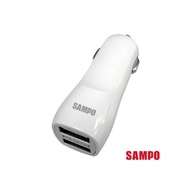 SAMPO USB車用充電器 DQ-U1203CL-2入裝