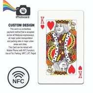 Printing Service Touch N Go Card /Membership Card / staff ID - Playing Card Custom design NFC TNG Ca