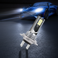 Motorcycle H7 LED Headlamp Mini Design 5000LM 6000K single bulb