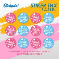 THANK YOU STICKER - THANK YOU STICKER