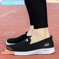 FY1 Women Flat Slip on Shoes Mesh Casual Sneaker *Skechers_Slip on Sneaker