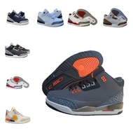 Shoes Foreign Trade aj3 Hiroshi Fujiwara White Cement Black Samurai White Cat Red Bird Joe 3 Men Wom