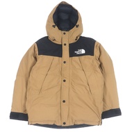 成色極佳的 THE NORTH FACE Mountain Down Jacket ND19930，GORE-TEX 面料，帶帽，米色，S 碼，正品，男款