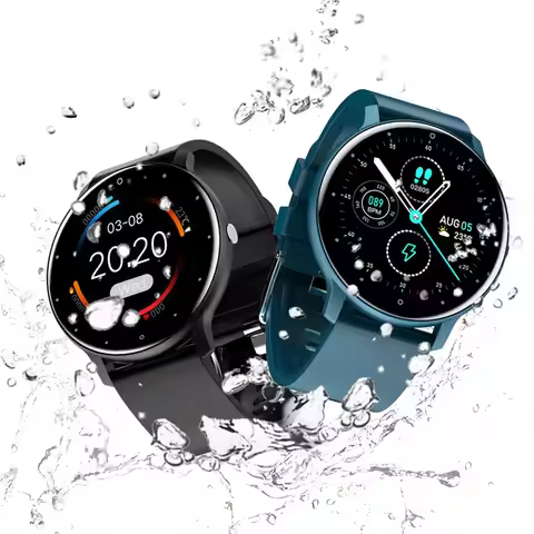 ZL02 Smart Watch Full Screen Sport Fitness Watch IP67 Waterproof Information Reminder Multifunctiona