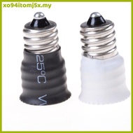 XOJ E12 To E14 LED Lamp Bulbs Holder Adapter Converter Candelabra Base Soet  MY