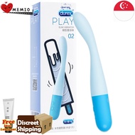 (SG Seller)Durex Vibrator Play Slim Vibration for Women Soft Sex Toys Female Vagina Clitoris G-Spot Stimulator Massager