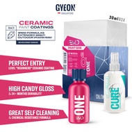 GYEON Q2 One EVO 30ml Kit - DIY Easy Apply Automotive Car Care Hydrophobic Glossy Ceramic Coating