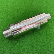 Offer Akrapovic Car Exhaust Centre Muffler Stainless Steel Inlet (51mm 2"inch) (63mm 2.5"inch)