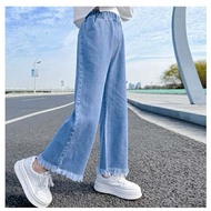 Girls' Jeans Pants Girls' Jeans Culottes Girls' Jeans Culottes Girls' Jeans Ages 7-13 Years