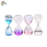 [chulisia] Glass Hourglass Bubble Singing Hourglass Hourglass Liquid Movement Hourglass