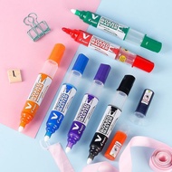 Baile Pilot Japanese V Straight Liquid Large-capacity Whiteboard Pen Erasable Teaching Large Pen Tip Replaceable Ink Refill