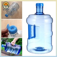 SUERHD 1Pcs Mineral Water Container, Reusable Food Grade Pure Water Bottle Jug,  5L 7.5L Portable Em