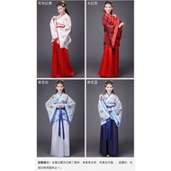 T Tang Suit Improved Hanfu Costume Ancient Costume Hanfu Fairy Tang Dynasty Ancient Hanfu Costume Classical Dance Princess Concubine Women's Clothing