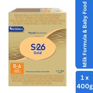 S-26 GOLD ONE Infant Formula for  0-6 Months Box 400g