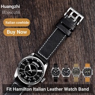 Italian Cowhide Watch Strap Suitable for Hamilton Hamilton Khaki Air Field Classic Bracelet 2022