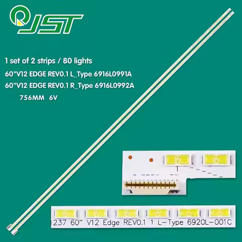 2pcs LED 60LM7200-UA 60LM6450-CA LED60X8100PDE 60PFL7520/T3 TH-L60ET5C 60E760A LC600EUD-FE F2 FEF2 6