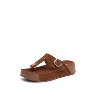 Staccato Womens Platform Wedges Sandals รองเท้าแตะผู้หญิง รองเท้าส้นตึก EF604