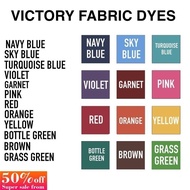 ☾▪✲VICTORY FABRIC DYE (50 GRAMS) | JOBOS | DYOBUS