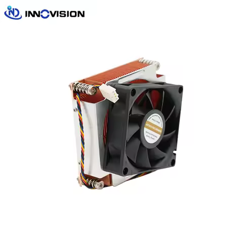 High Performance LGA2011/2066 CPU Cooler | 2U3C Standard | Pure Copper Heat Pipe Air Cooler for Desk