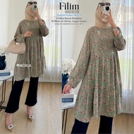 KATUN Premium Rayon Cotton Blouse Jumbo Rayon Cotton Blouse Rayon Cotton Blouse /Wanita Floral Rayon