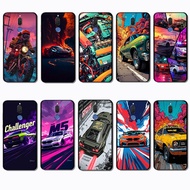 Soft black phone case for Huawei Nova 2 Lite 2i 3 3i 4E 5i 5T 7 SE 8i modified car comics Cover