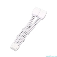 jenniferag.my 12VHPWR Graphics Card Cable Double 8PIN to 16PIN 12+4Pin GPU Extension Cable Featuring