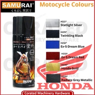 [CORATED] SAMURAI Motorcycle Paint Spray (HONDA) None Delivery To East Malaysia H111/H225/H232/H233/