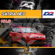 D2 Hi Low High Low Body Shift Adjustable Absorber Axia Bezza Aruz Ativa Saga Wira Myvi Coilover High