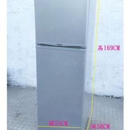 雪櫃 (二門) 惠而浦 WF258 高169CM 九成新 强化玻璃100%正常 免費送及裝,有保用 洗衣機