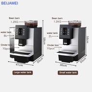 BEIJAMEI Coffee Machine Cafetera Full  Automatic  Cappuccino Hot Water Steam Temperature Display