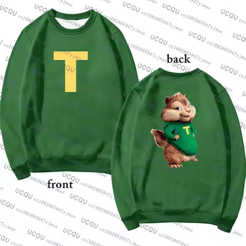 Alvin and The Chipmunks 2025 Fashion Unisex Casual Sportswear Men's Hoody Alvin Chipmunk Halloween C
